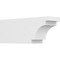 Ekena Millwork Standard Mediterranean Architectural Grade PVC Rafter Tail, 4"W X 6"H X 16"L RFTP04X06X16MED - alternate 1